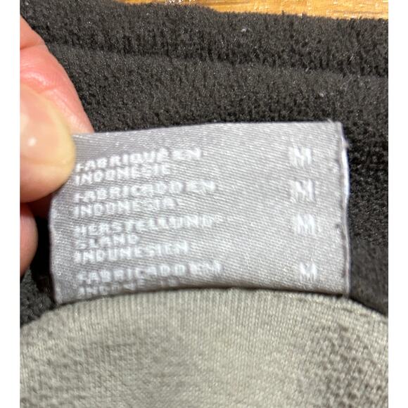 Columbia fleece pullover - quarter zip - 2-tone brown- size M - Picture 4 of 8